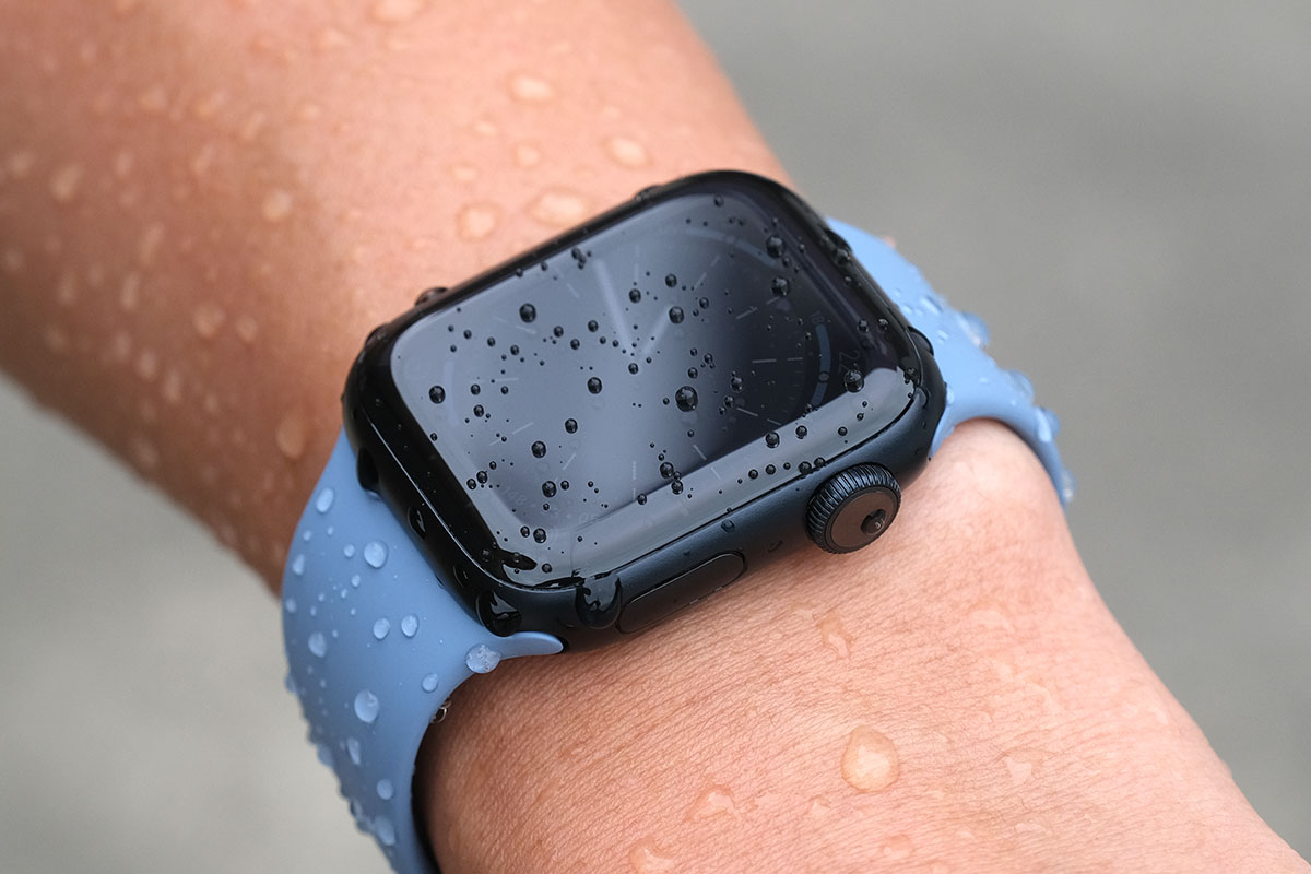 Apple Watch 8 耐水性能
