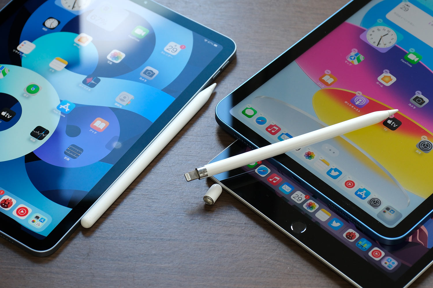 iPad Air 5とiPad 10/9のApple Pencil