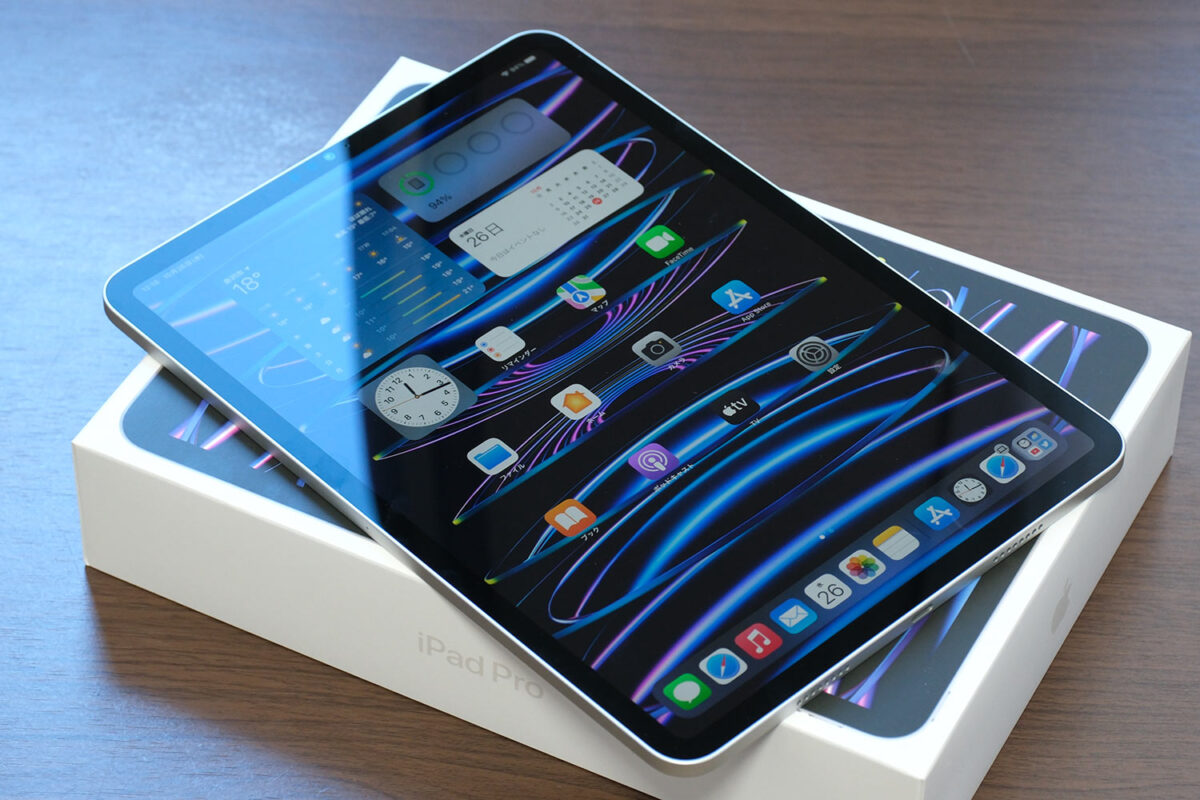 iPad Pro 11インチ（第4世代）正面デザイン