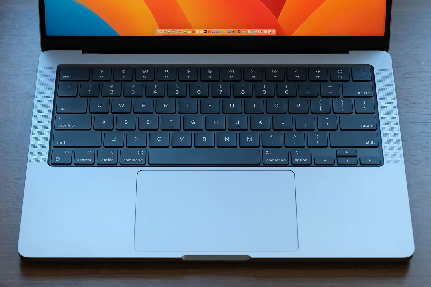 MacBook Pro 14インチ キーボード部分