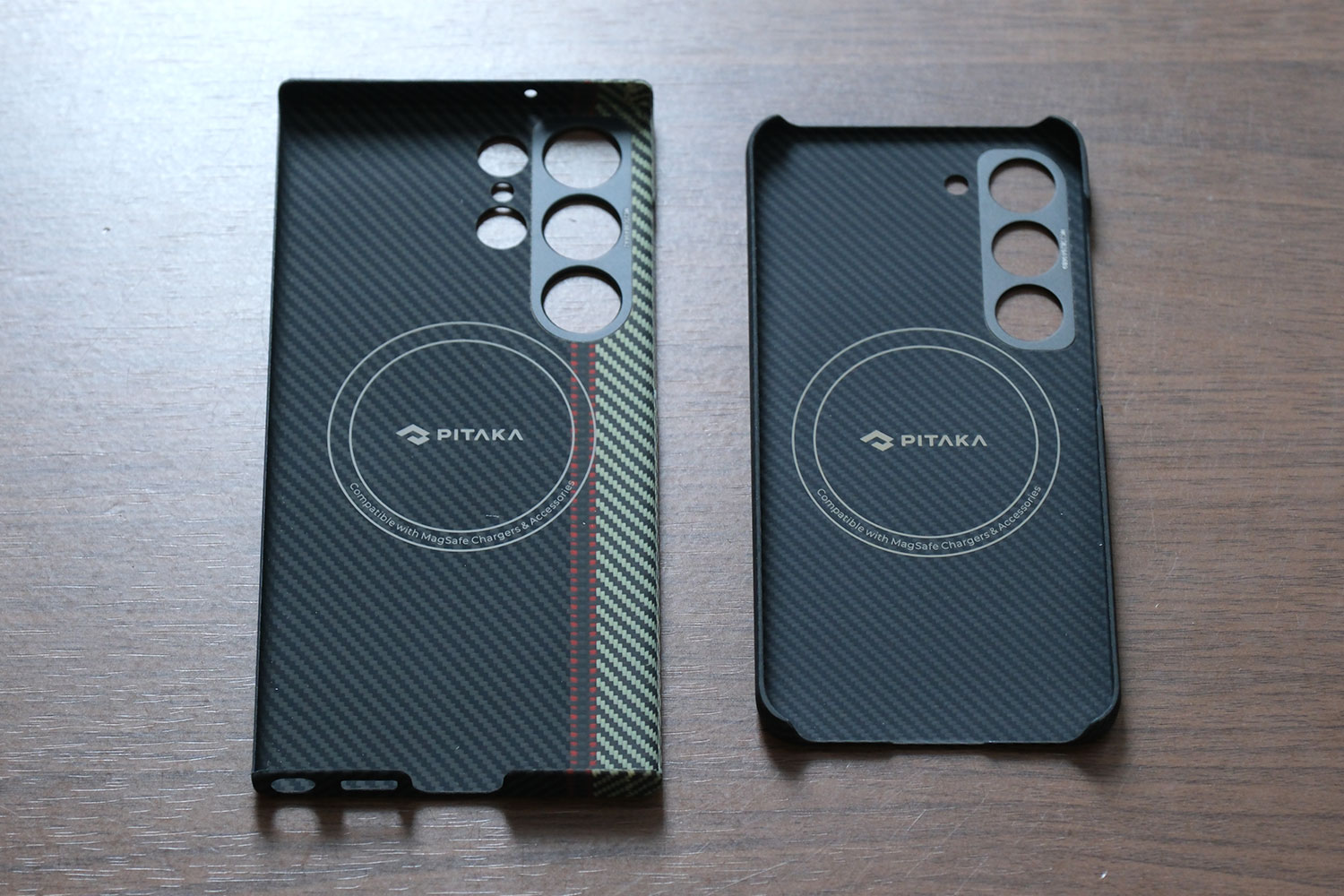 MagEZ Case3 for Galaxy S23 Ultra vs Galaxy S23 内側比較