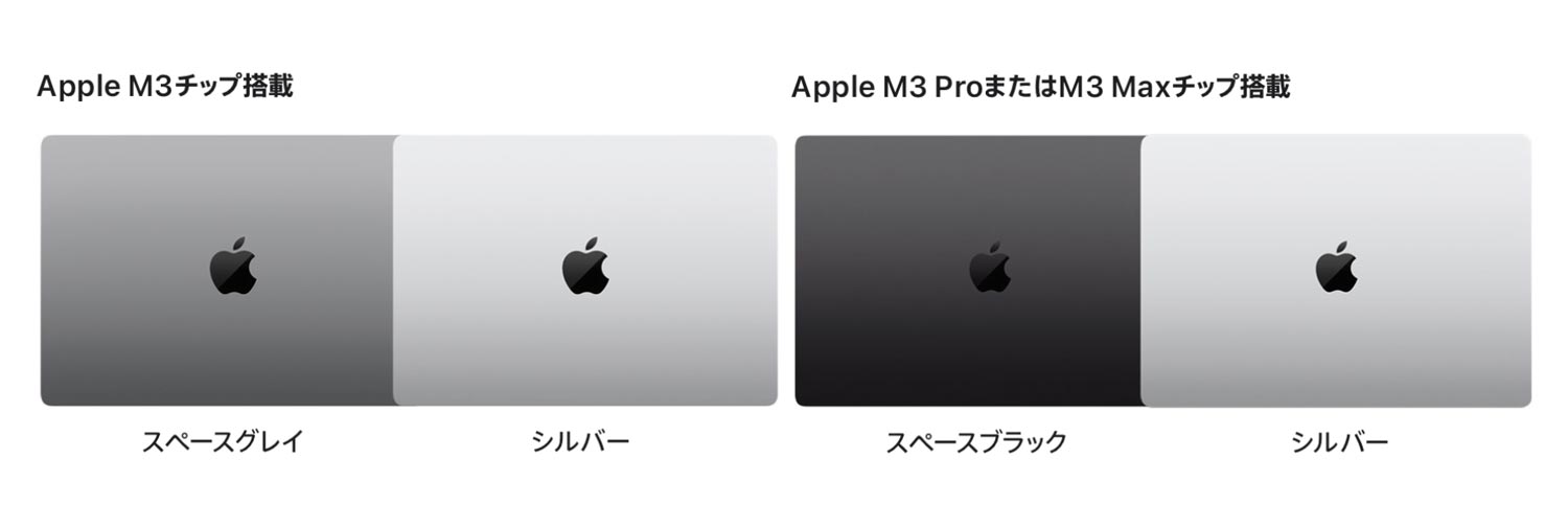MacBook Pro 14インチ 本体カラー