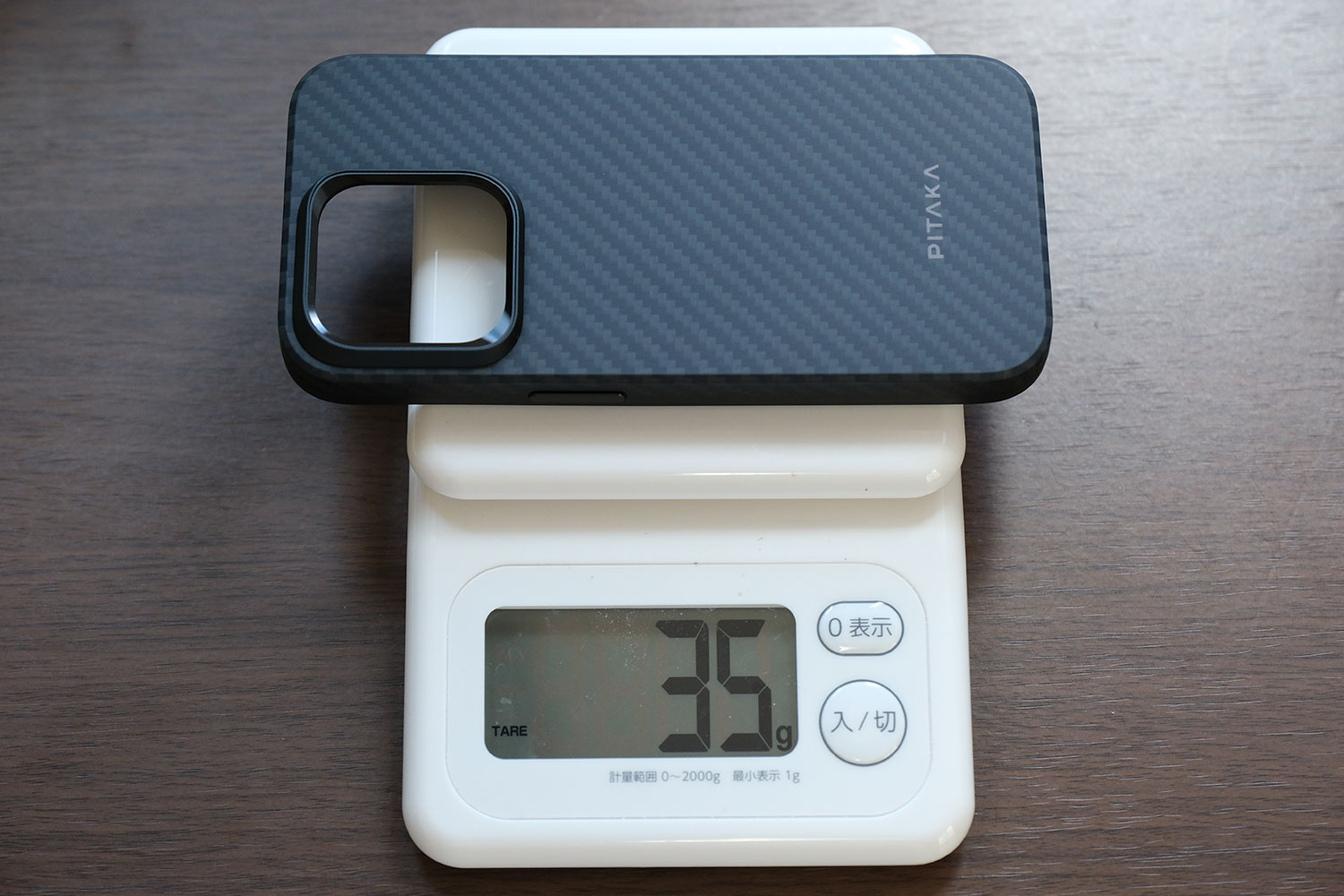 MagEZ Case Pro 4 for iPhone 15 Pro  本体重量