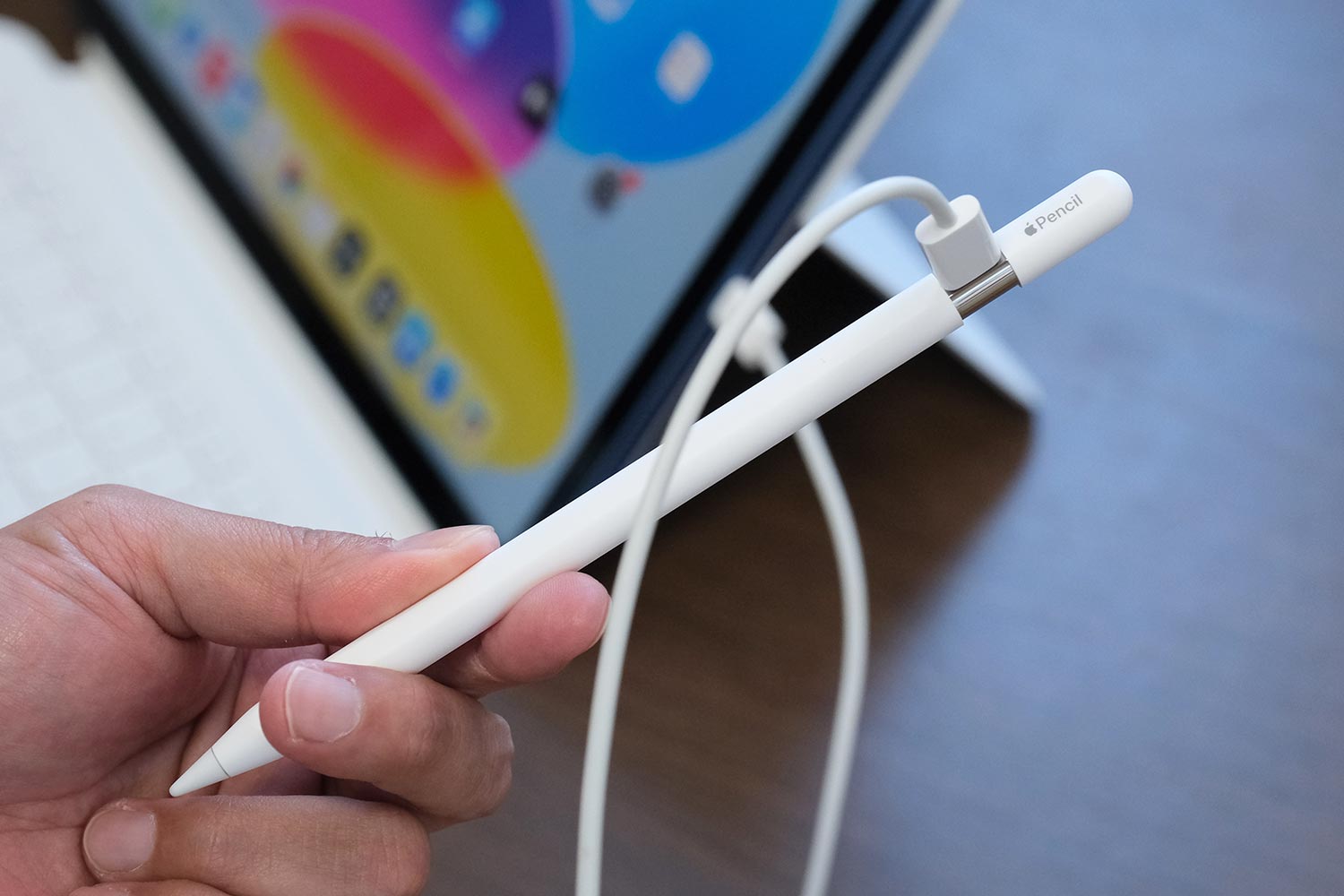 Apple Pencil（USB-C）充電