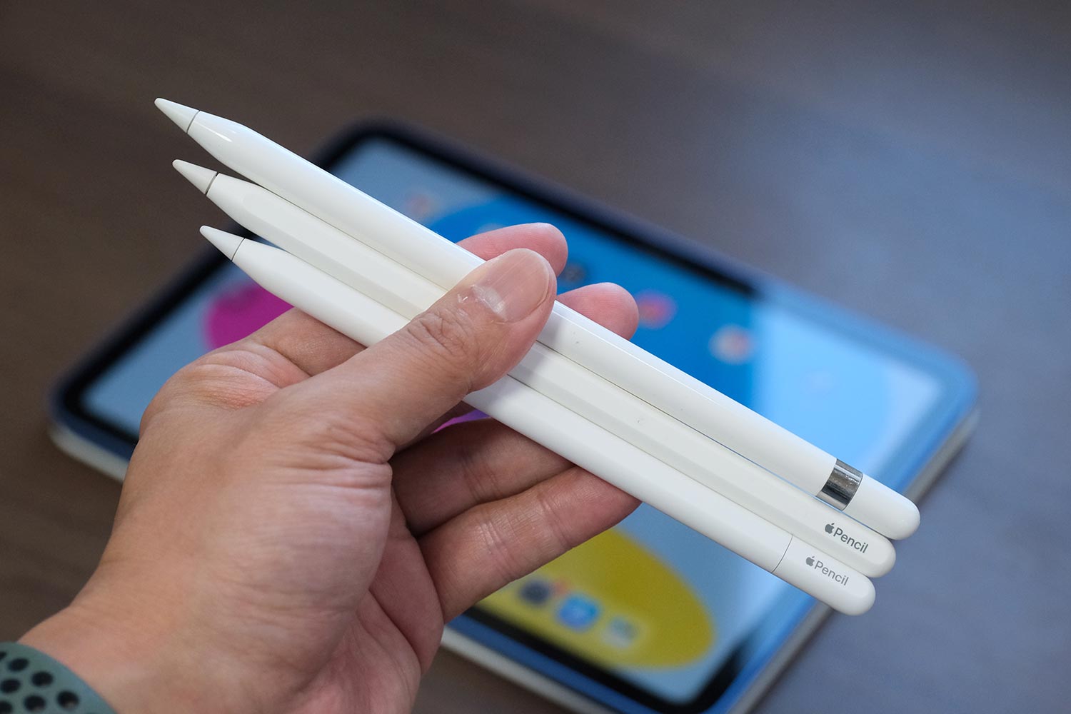 Apple Pencil（USB-C）・Apple Pencil（第2世代）・Apple Pencil（第1世代）の長さ