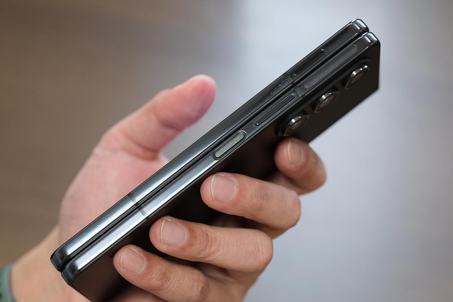 Galaxy Z Fold5 サイドボタン指紋認証
