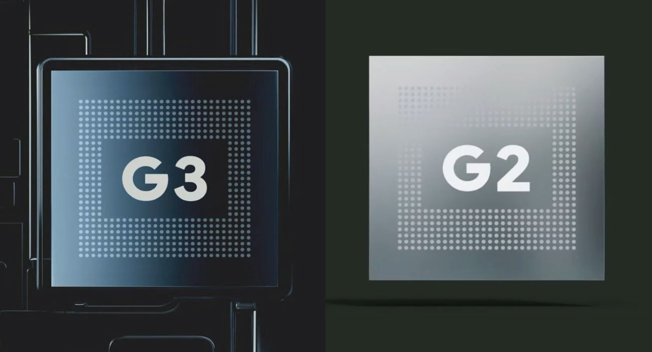 Google Tensor G3 vs Tensor G2