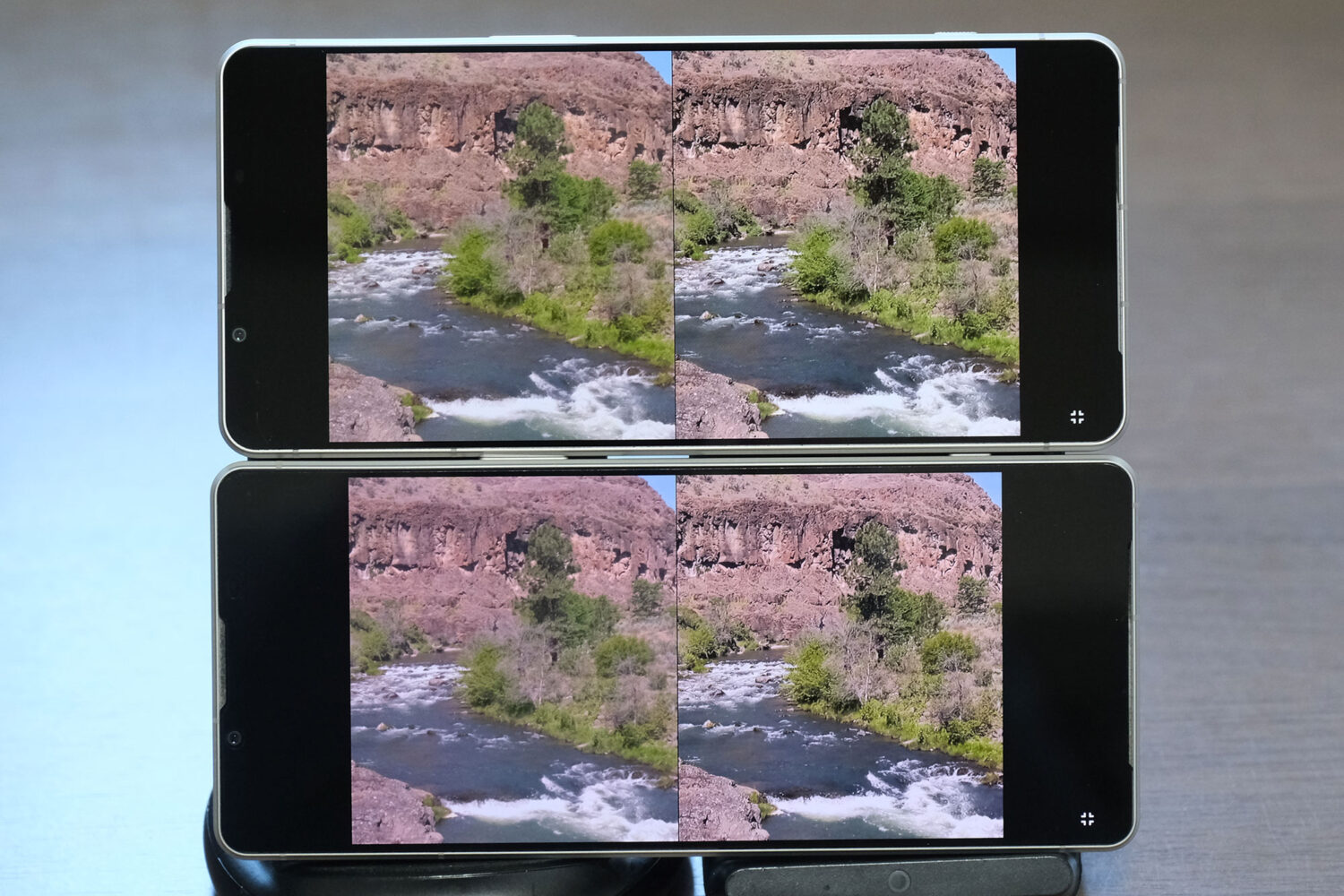 Xperia 1 VI vs 1 V 画面解像度比較 動画